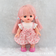 米露人形服楽吉児小美楽適用プリントリボンスカートセット + 2頭縄工場直売ロット