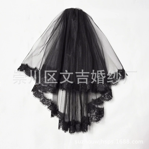 For eyelashes, lace dress, 40