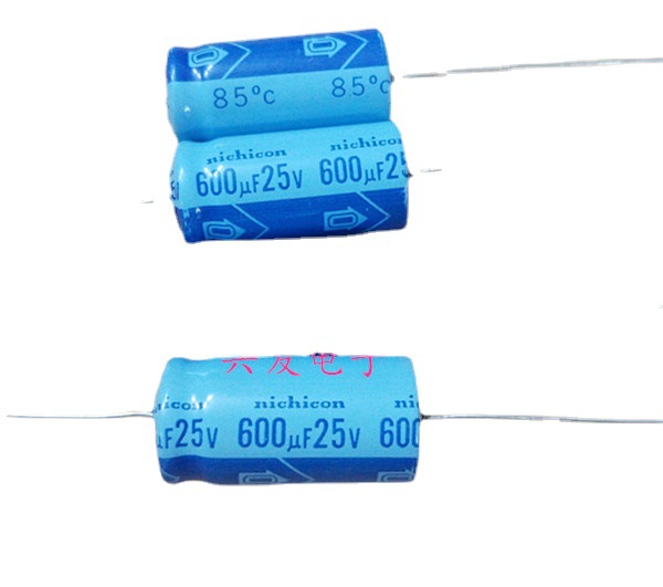 25V600UF 600UF25V全新原装日本尼吉康 轴向卧式 电解电容 13*25