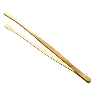Korean-style barbecue tweezers lengthened non-slip high temperature resistant food-grade clip Japanese-style self-service BBQ stainless steel barbecue clip