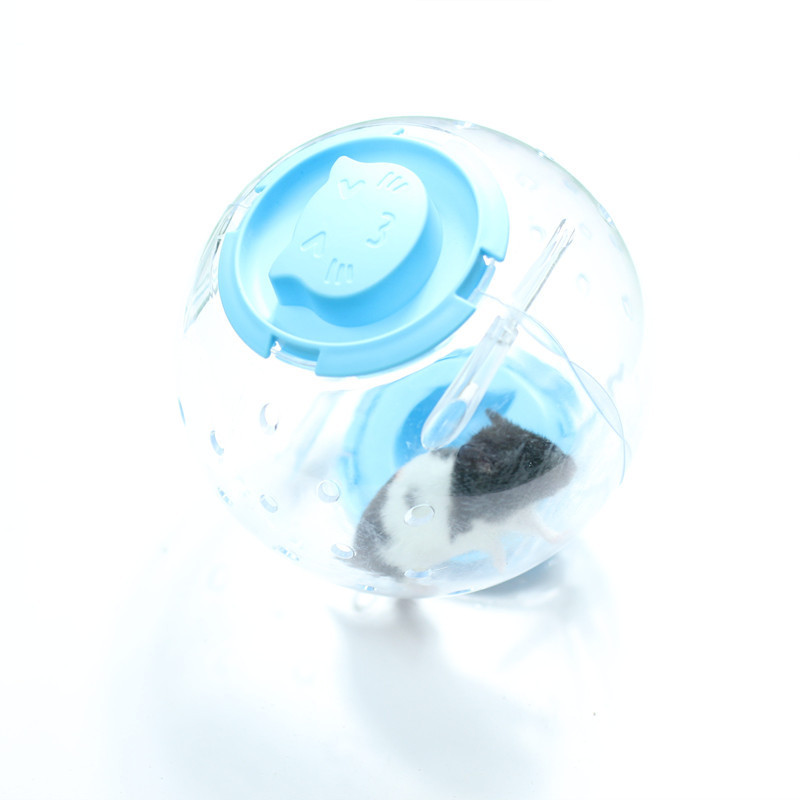 Juguete para correr de hámster, bola rodante transparente, oso de oro dorado, bola para correr de cristal, suministros para hámster, modelo de fabricante de bolas para correr