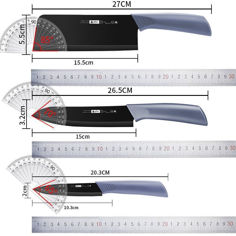Cuchillo de cocina 2 - en - 1 para cortar frutas, tablero de cocina combinado, tablero de corte para bebés, conjunto completo de cuchillos de cocina