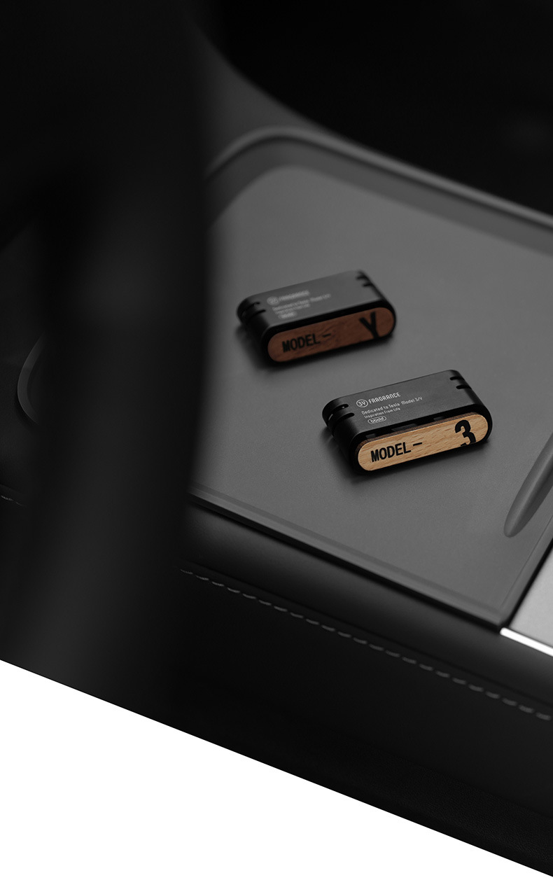 New Product Wood Is Suitable for New Energy Model3/Y Car Aromatherapy Car Perfume Invisible Air Outlet Fragrance
