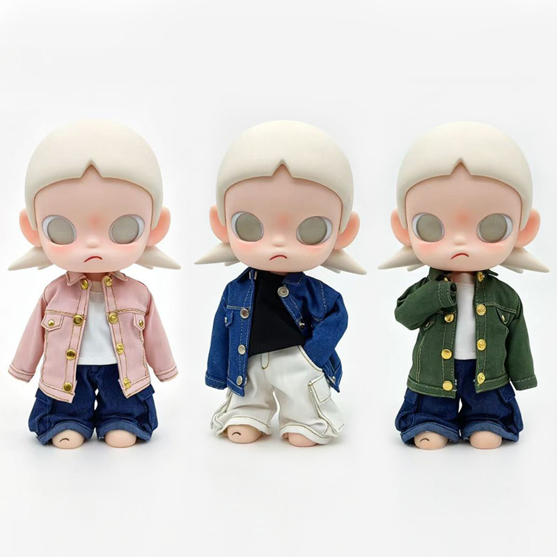 Zsiga Gazi Sister Jacket Coat Denim Outfit 1/8 Molly Action Figure Dreamland Dress-Up Doll Clothes Zsiga Gazi Sister Jacket Coat Denim Outfit 1/8 Molly Action Figure Dreamland Dress-Up Doll Clothes