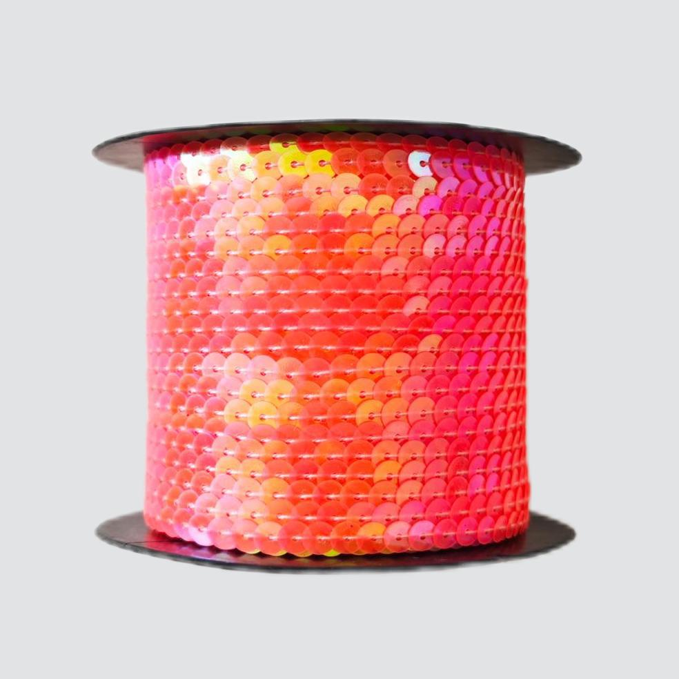 6mm 플랫 연결 조각(90m/롤) 형광 오렌지 5420