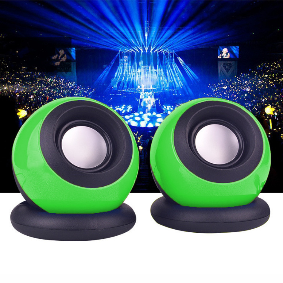 Altavoz USB Yu Shuo para Computadora y Oficina, Graves Potentes, Mini Altavoz