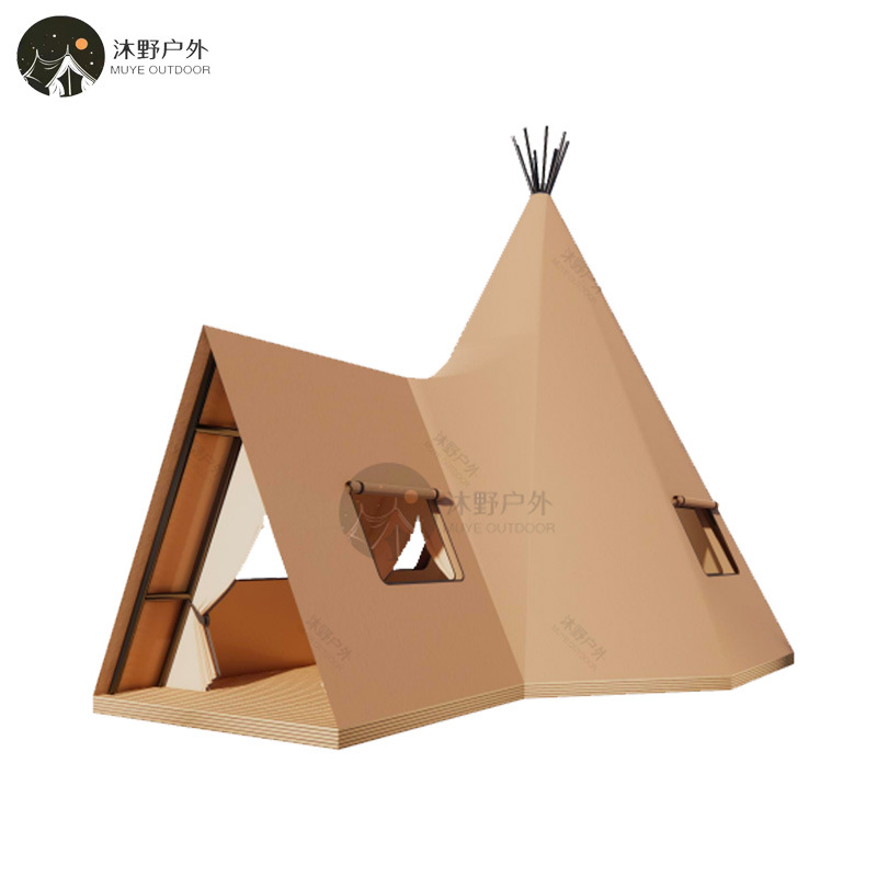 Muye alojamiento al aire libre campamento pirámide tienda Hotel área escénica Parque Ecológico B & B tienda de campaña del hotel fabricante
