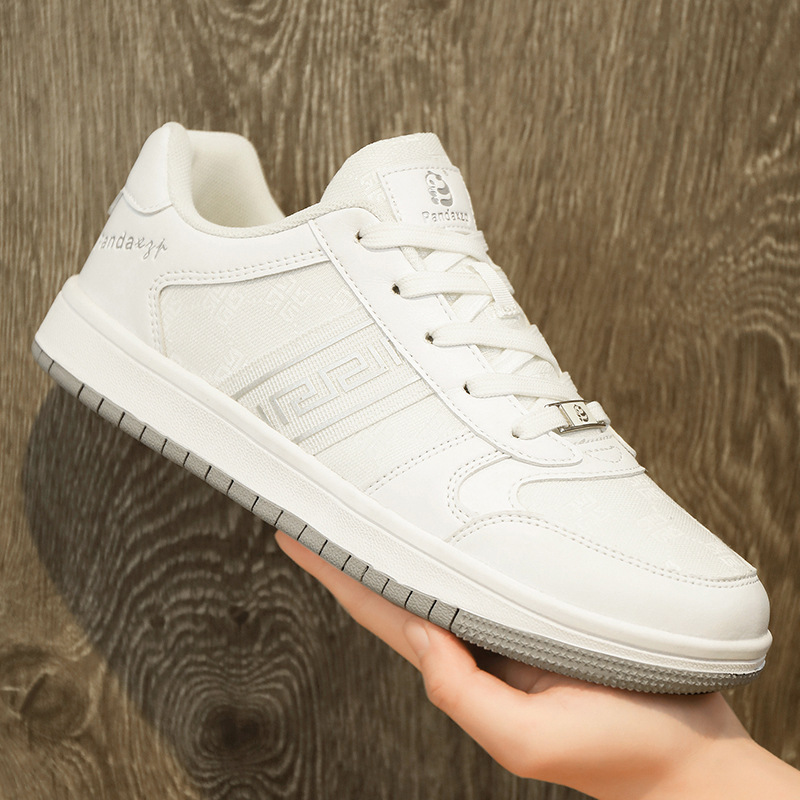 2026 popular foreign trade vintage-style distressed shoes for men and women, printed couple's sneakers, flat-soled retro casual low-top shoes