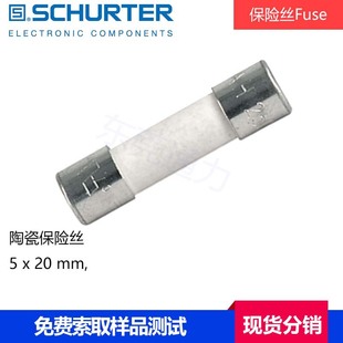 Schurter 1.6A CerAmic InsurAnce Tube 5X20mm SPT 5X20 Series 0001.2506