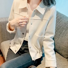 小香风夹克短外套女春秋2025早春新款上衣百搭休闲小个子收腰风衣