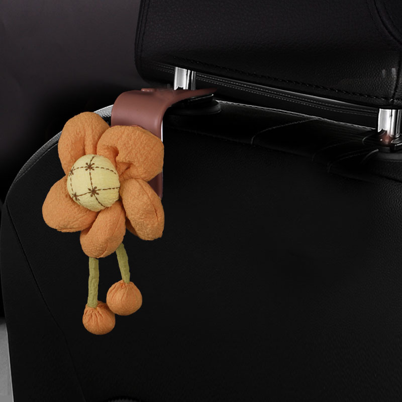 Gancho para automóvil Gancho pequeño invisible multifuncional de soporte de carga del asiento trasero del automóvil Gancho de almacenamiento trasero del asiento del automóvil