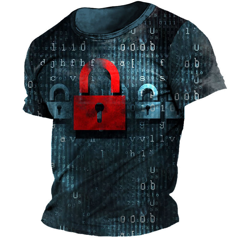 Origen Fabricante Street Trend Camisetas transfronterizas Hombres y mujeres Parejas Verano Casual Estilo deportivo suelto Impresión 3D Manga corta