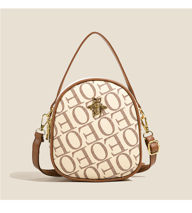 Borsa a tracolla donna moda retro borsa piccola a spalla stampa_voghion.com