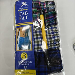 Men&lsquo;sboxers3in1purecotton check��ʿ3��1��y���޺��P�bƽ��ѝ