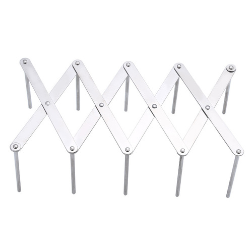 Adjustable Rack Creative Kitchen Gadget Home Use Dish Rack Stainless Steel Steamer Outdoor Hot Pot Tea Brewing & BBQ Grill