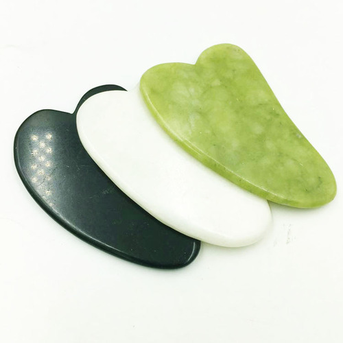 Factory direct supply of natural jade scraping boards and facial scraping blades