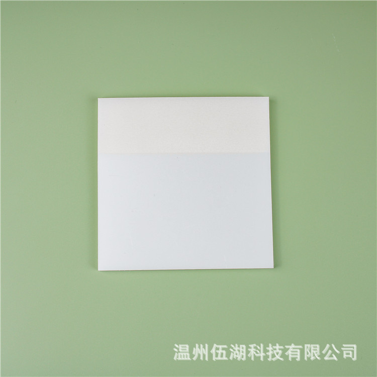 En stock notas adhesivas transparentes al por mayor pegatinas transparentes mascota blanca creativa ins nota pegatinas notas de estudiante nota pegatinas