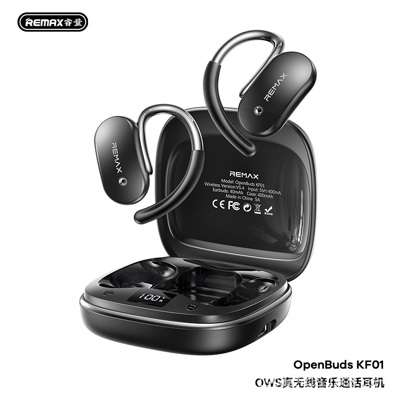 Ruiliang の新しい OWS 完全ワイヤレス音楽通話ヘッドフォン小型軽量睡眠音楽ヘッドフォン KF01 在庫あり|undefined