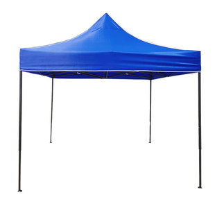 Iron Frame Folding Tent Advertising Promotion Four Corner Tent Outdoor Exhibition Supplies Sunshade Canopy Thickened Umbrella