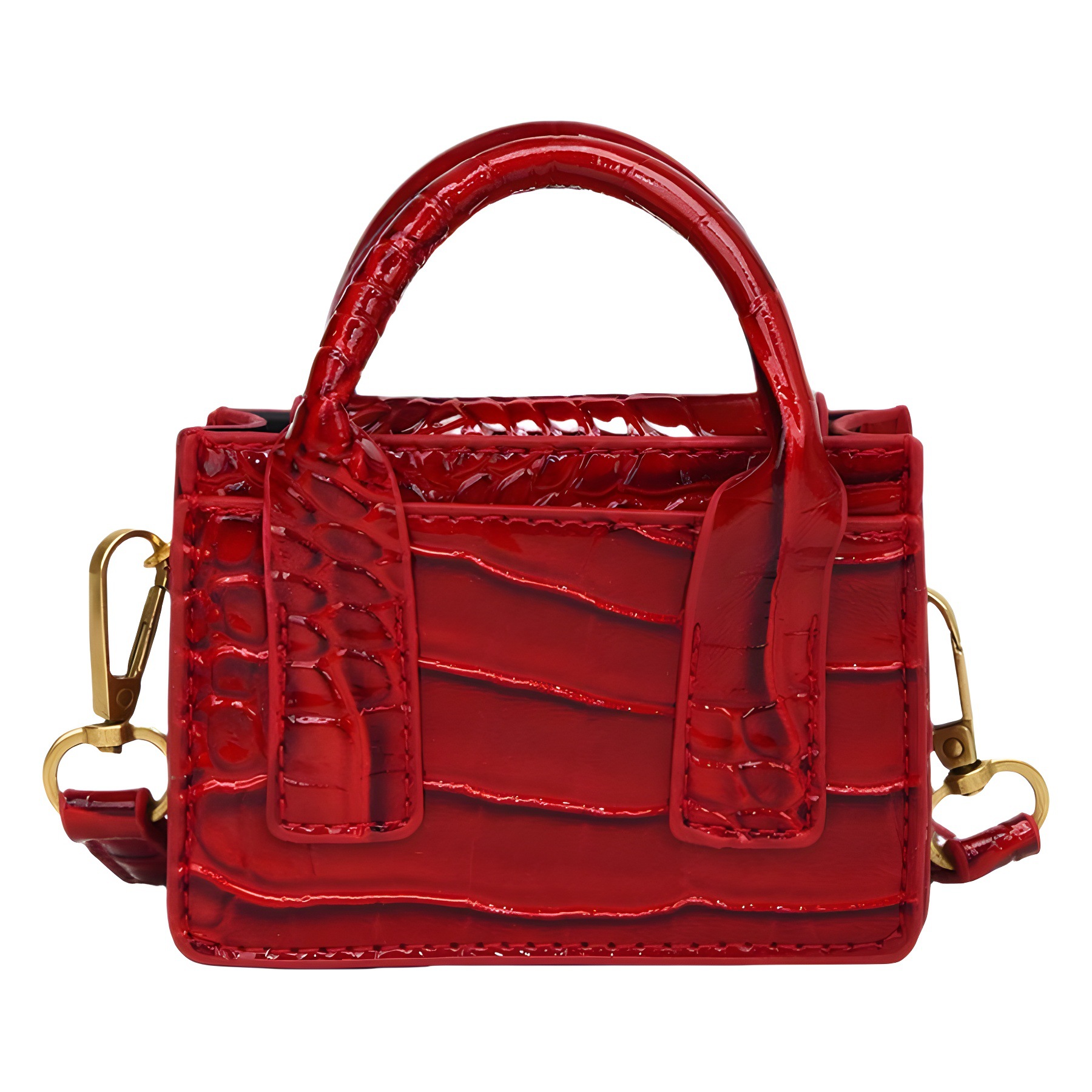 Crocodile pattern for women 2024 new model, high-end western-style texture, crossbody shoulder bag, hand-held small_voghion.com