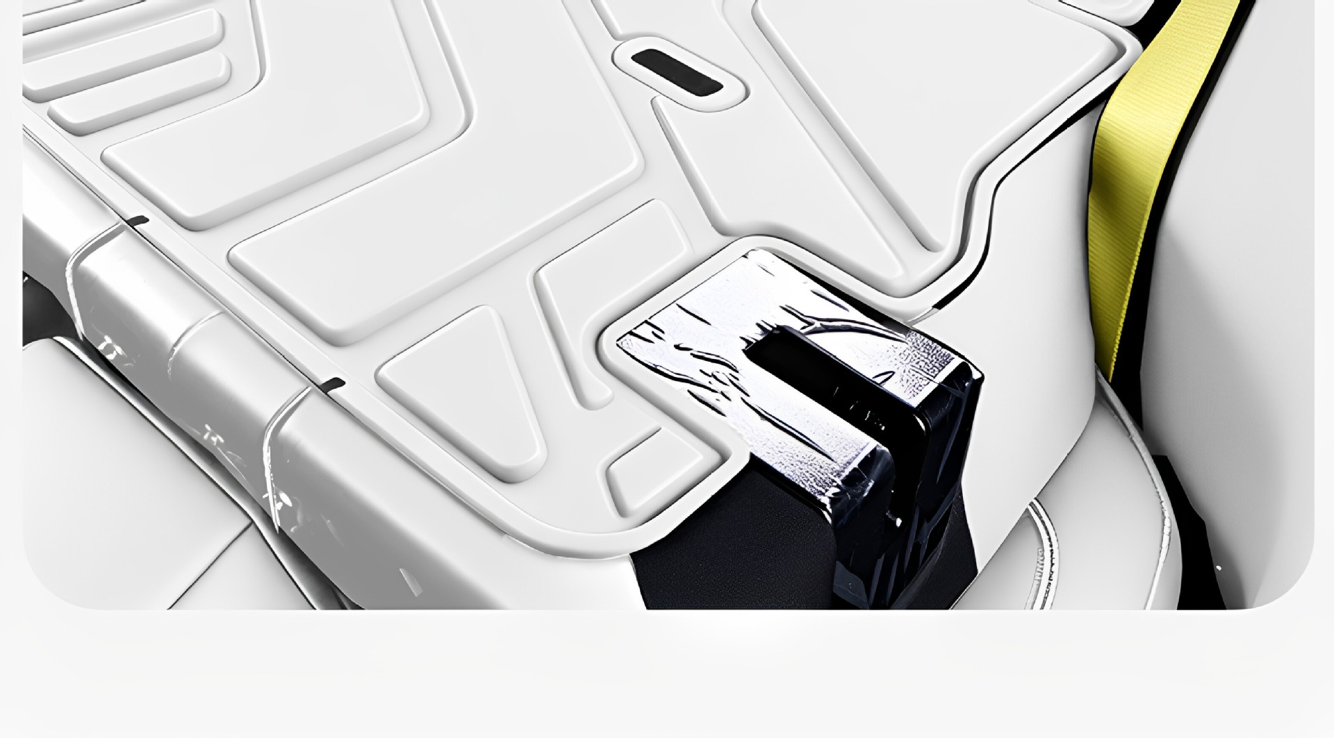 Six Sheep brand trunk mat, suitable for Lynk & Co 07 GT, TPE full surround design, 2026 model, car modification accessory, foot mat for the trunk