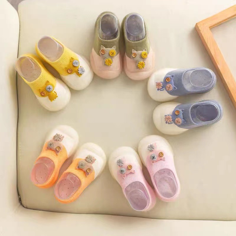 Cute baby floor shoes socks spring summer soft sole non slip baby toddler shoes kids socks men and women baby kids shoes manufacturers