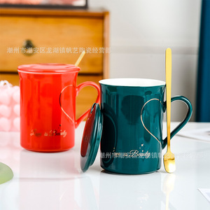 Ceramic cup gift box set, creative mugs, advertising logo, event small gifts, wholesale of daily-use coffee cups pic 5