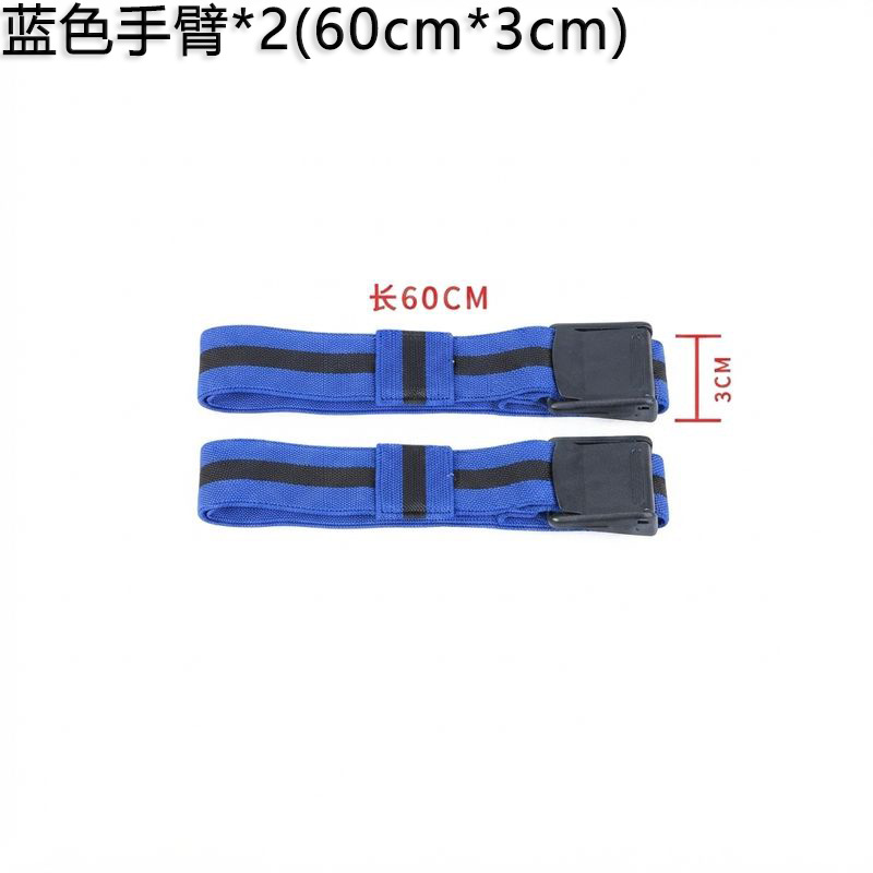 Correas de compresión para brazos para entrenamiento de restricción del flujo sanguíneo (BFR), bandas elásticas de compresión, correas musculares de compresión de fácil liberación, en stock.