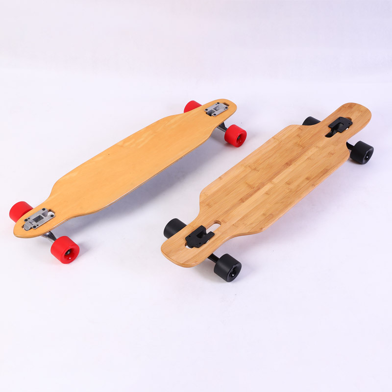 Four-Wheel Skateboard, Long Board, Highway Street Skateboard, Bamboo Flat Fish Board, Factory Direct Supply and Customization