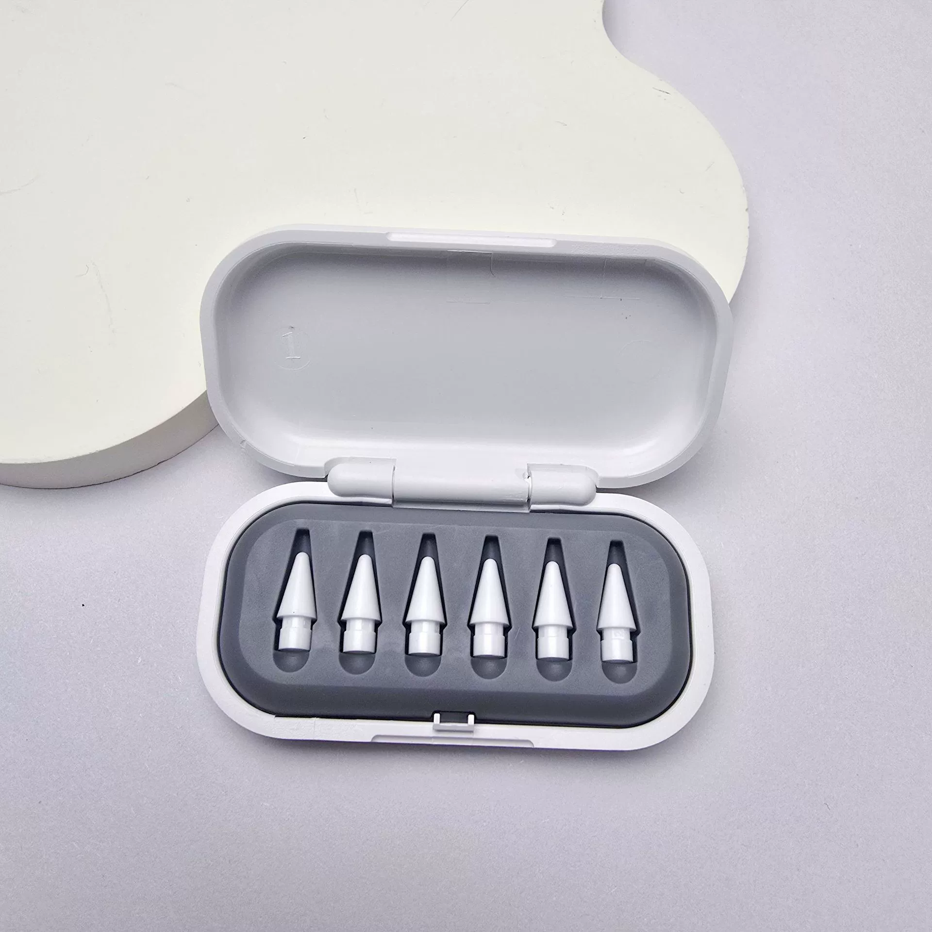 Replacement Pen Tips (Apple Pencil) — Multi-Size Adapter Set with Storage Box, 2.0–3.5 mm