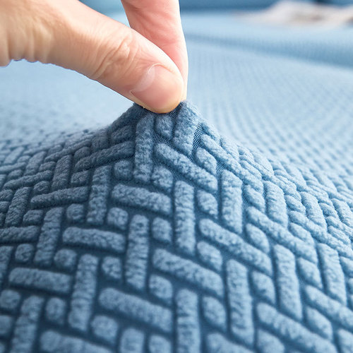All-season sofa cover, fully wrapped universal slip-resistant elastic cover for lazy people, simple and modern sofa slipcover—wholesale.