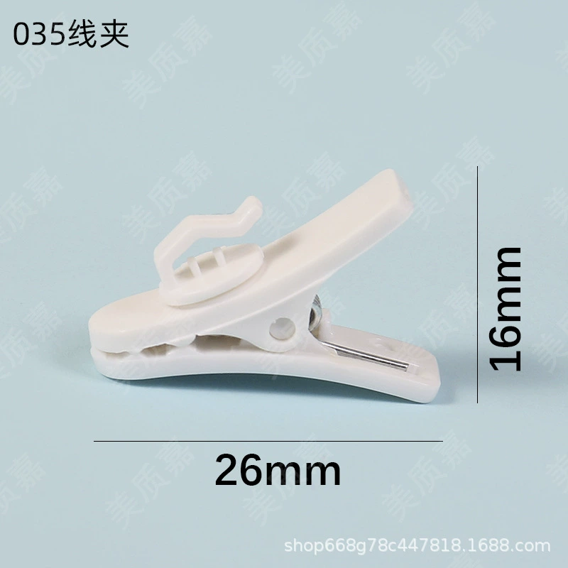 Зажим для наушников завод прямых продаж Зажим для наушников кабель наушников фиксированный круглый провод фиксированный зажим материал ABS пластик