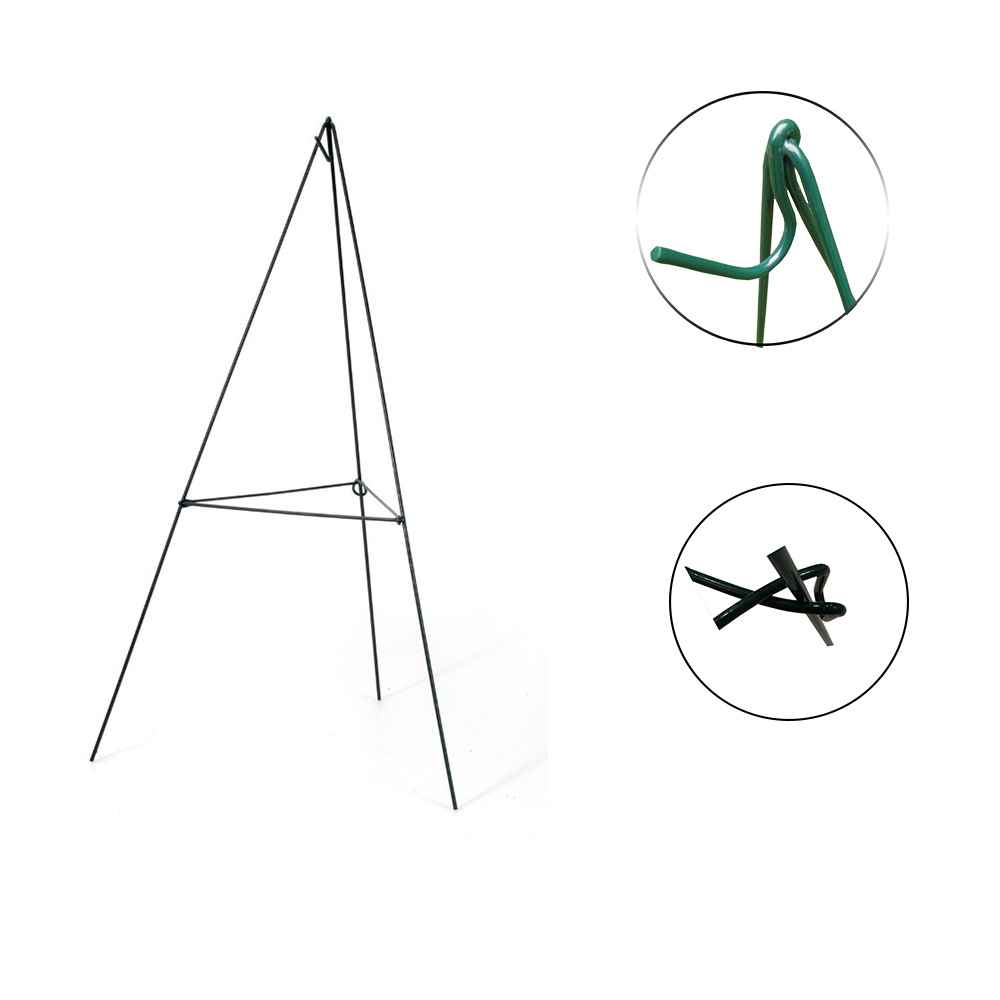 Soporte metálico plegable para coronas o flores, estructura portátil para bodas y exhibiciones