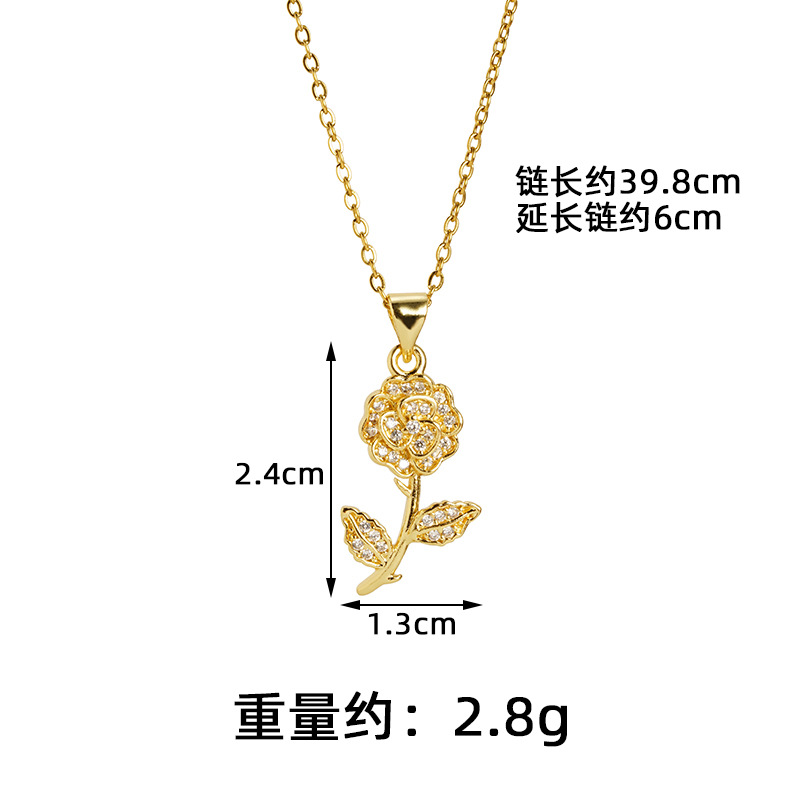 Collar de oro de arena transfronteriza de Vietnam, aretes de flores de color europeo y americano, juegos de joyería de lujo de lujo de lujo