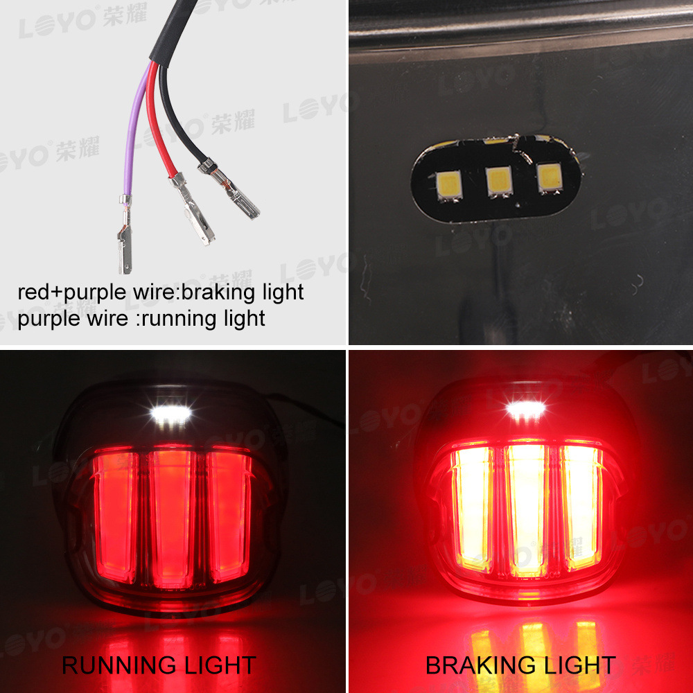 Cross border hot sale suitable for Harley Motorcycle LED tail light motorcycle signal light eagle claw tail light