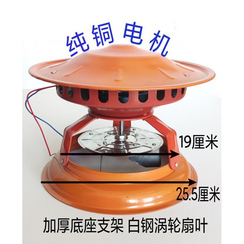 锅炉引风机电机铜民用烟囱吸烟机农村火坑排烟机倒烟助燃