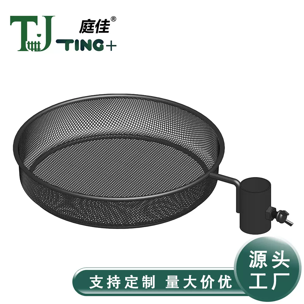 亚马逊跨境新款落地式喂鸟器创意户外庭院套筒式鸟类喂食器喂鸟器