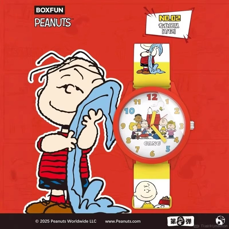 Новые часы серии Mai and Snoopy Friends в blind box, стильные совместные периферийные часы для мальчиков и девочек, подарки