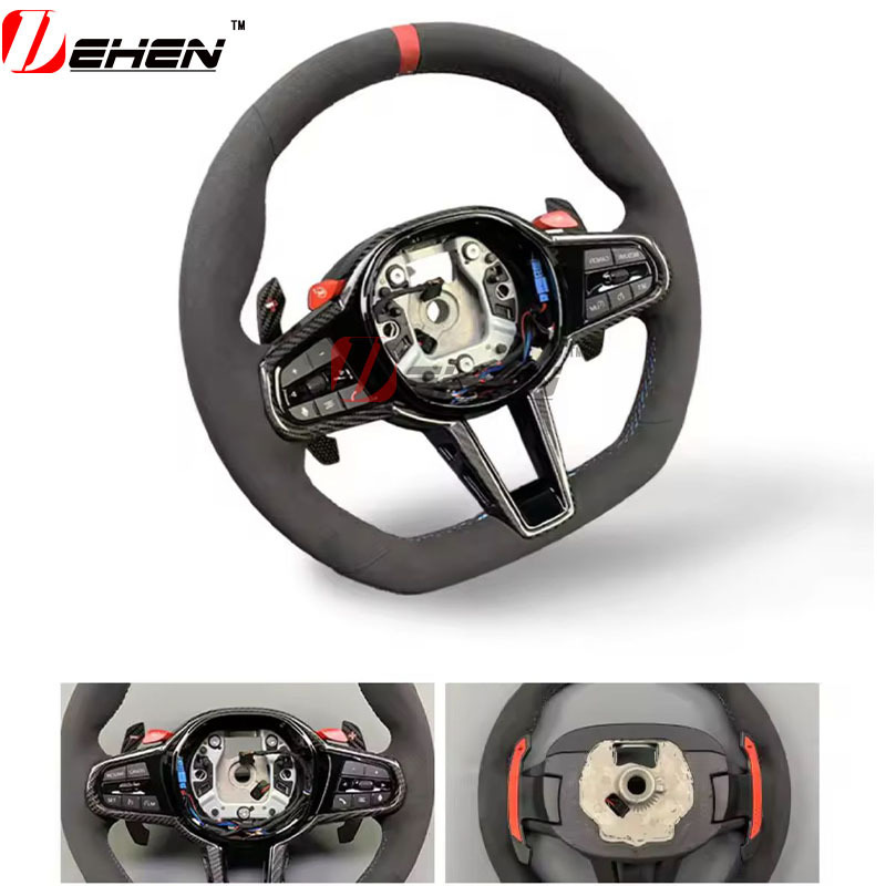 Modified CS Carbon Fiber Steering Wheel for BMW F10 F15 F30 F25 F26 F01 F07 M3 M5