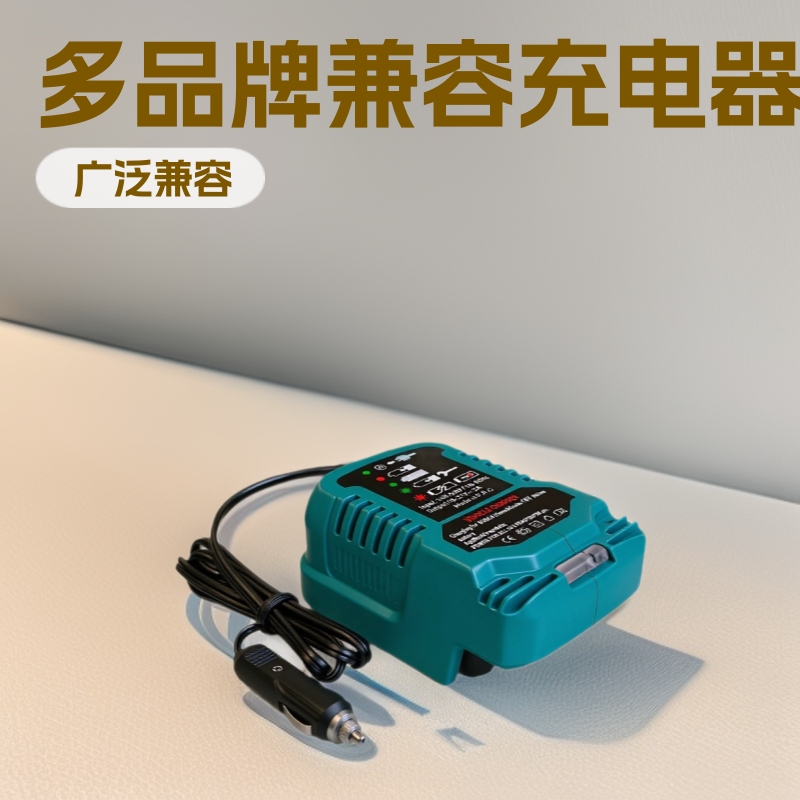 Factory Direct Delivery Car Charger Small Mini 110-230V Replacement for Milwaukee, Bosch, Makita!!