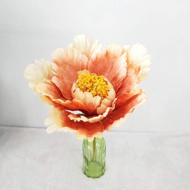 Simulated Large Peony Flower Head Artificial Wedding Decorations Shop Window Studio Prop Flower Ornament Diameter 30-80cm