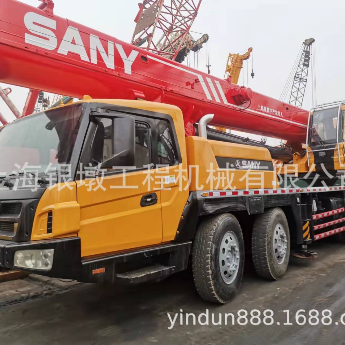 出售二手In stock出口50吨 80吨100吨 130吨160吨汽车吊9成新吊