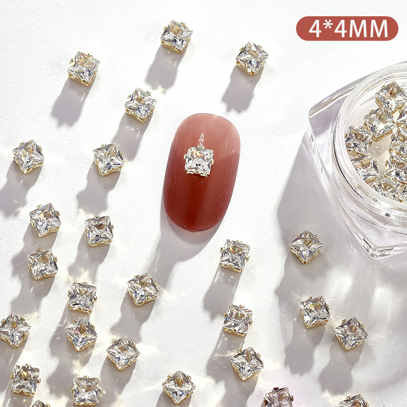 SKU_9_9064#正方4_4mm【04#金】20颗