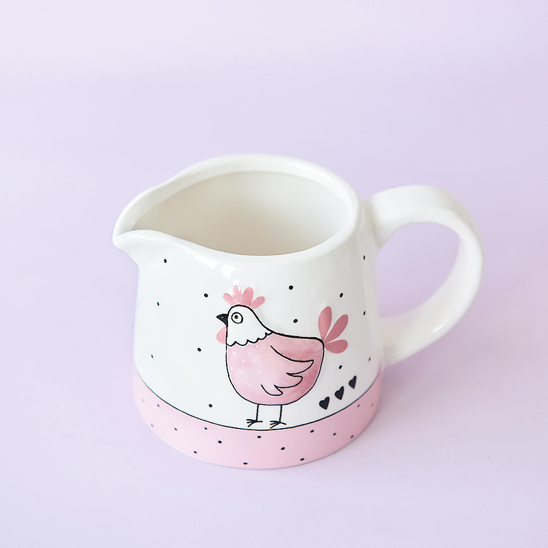 Estilo ins té de la tarde café americano compañero taza de leche
