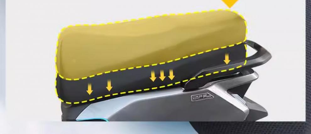 Suitable for Yadi Crown Energy T35-M Cushion Cover Electric Battery Car Net Hole Shading Seat Cover One Cushion D Accessories Heat Insulation