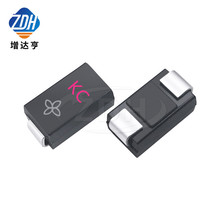 TVS管 SMAJ3.3CA DO-214AC 丝印KC 3.3V双向 SMA瞬态抑制二极管