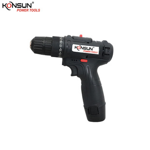 出口12V多功能充電式手電鑽25+1鋰電鑽家用電動螺絲刀鑽頭套裝