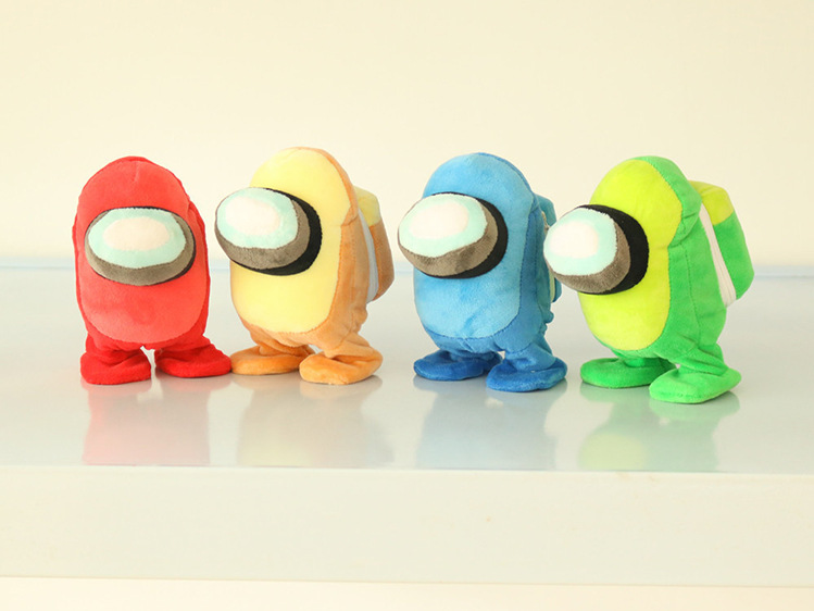 among us狼人杀公仔杀破狼毛绒玩具会走路学说话详情4.