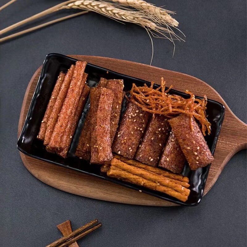 组合网红儿时90辣丝小吃手工辣条怀旧零食80小包装麻辣零食大礼包|undefined