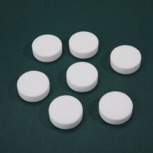 烧结香水挥发片厚款圆形PE烧结吸香片车载香薰扩香片多孔香氛垫片